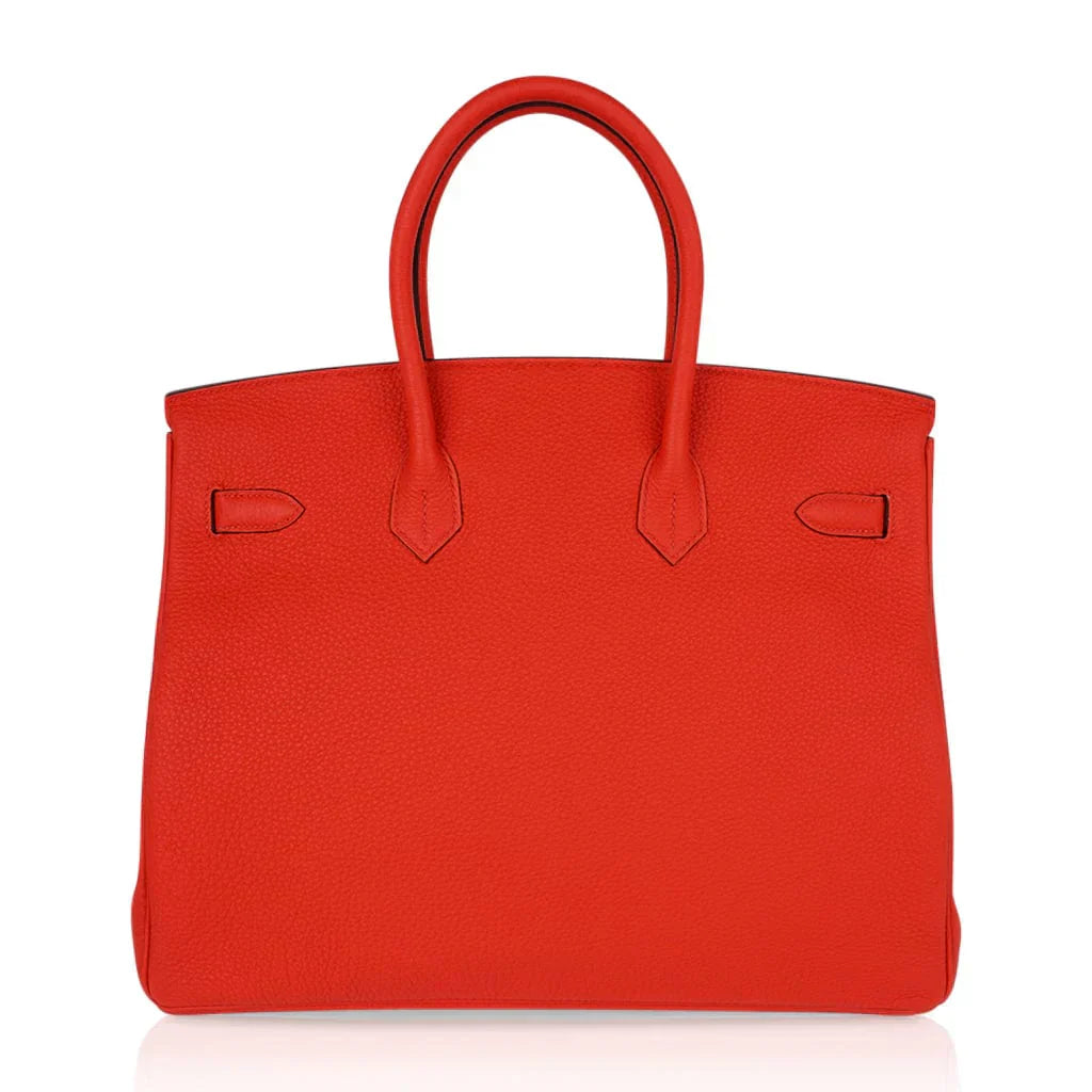 Birkin 35 Bag Capucine Togo Leather with Gold Hardware