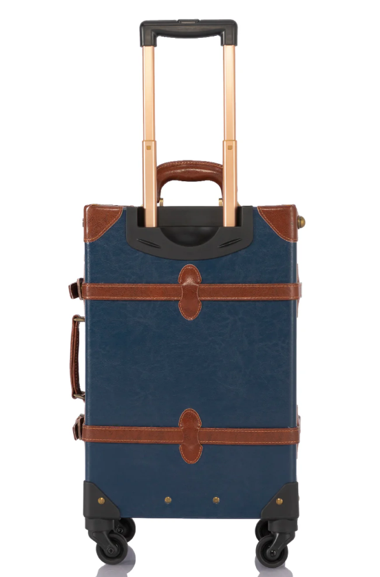 vintage-style luggage