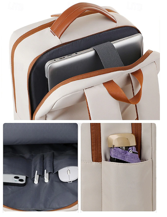 Women's Laptop Backpack with USB Charging Port