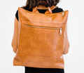 Women's Vegan Leather Laptop Backpack