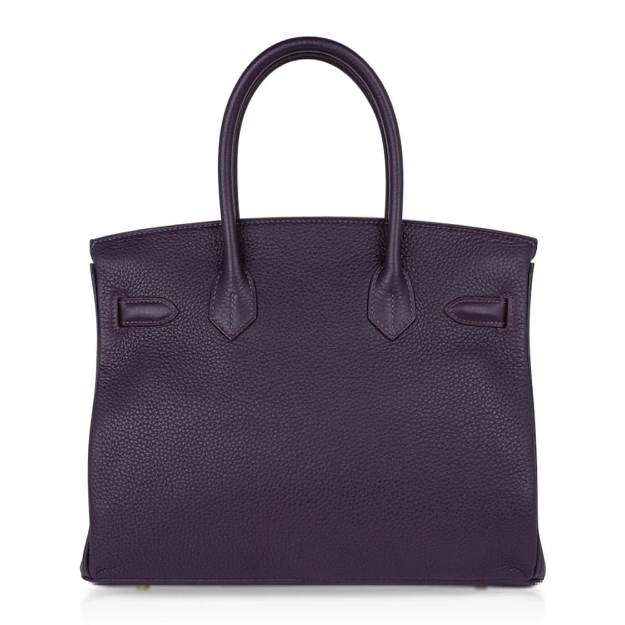 Birkin 30 Bag Raisin Rich Original Colour Gold Hardware Togo Leather