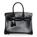 Birkin 30 Bag So Black Limited Edition Box Leather